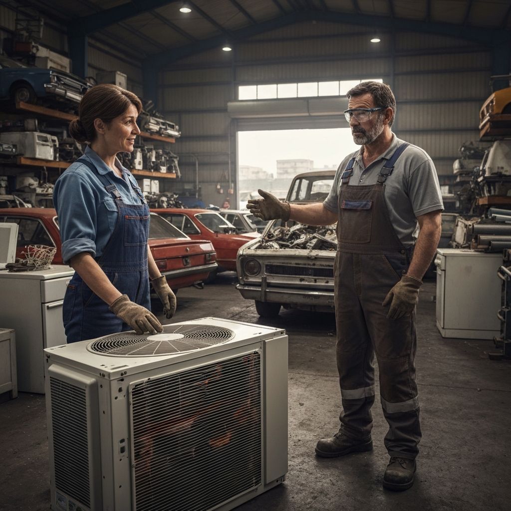 شراء مكيفات سكراب الدمام والخبر - تقييم فوري وأسعار عادلة